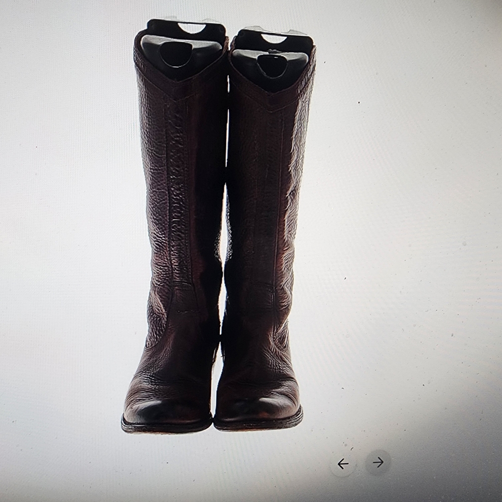FRYE Brown Leather Knee-High Boots